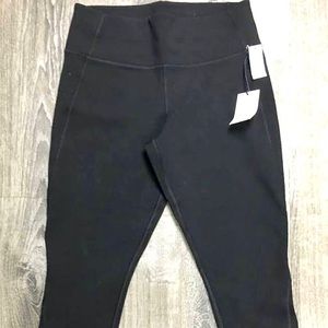 🔖GAP Ponte Sculpt Charcoal/ Heather Leggings NWOT